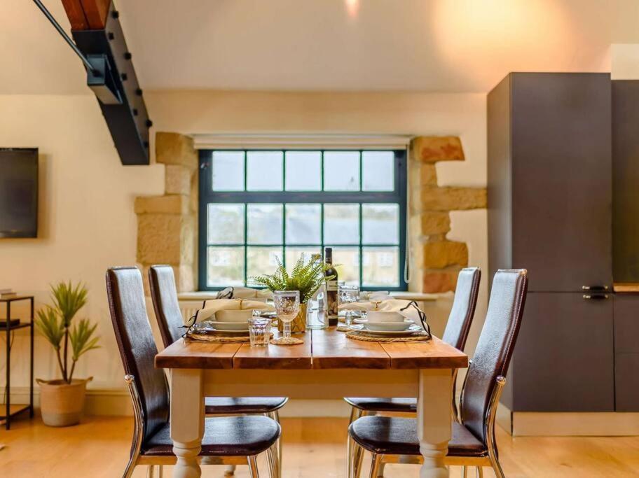 Ferienwohnung Woodmill Bakewell Riverside Exterior foto