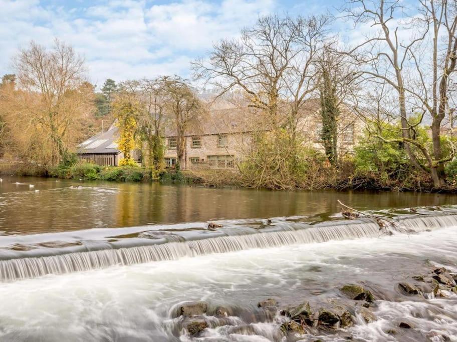 Ferienwohnung Woodmill Bakewell Riverside Exterior foto