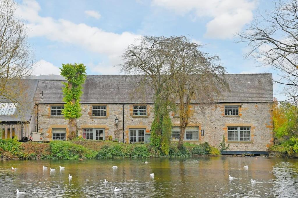 Ferienwohnung Woodmill Bakewell Riverside Exterior foto
